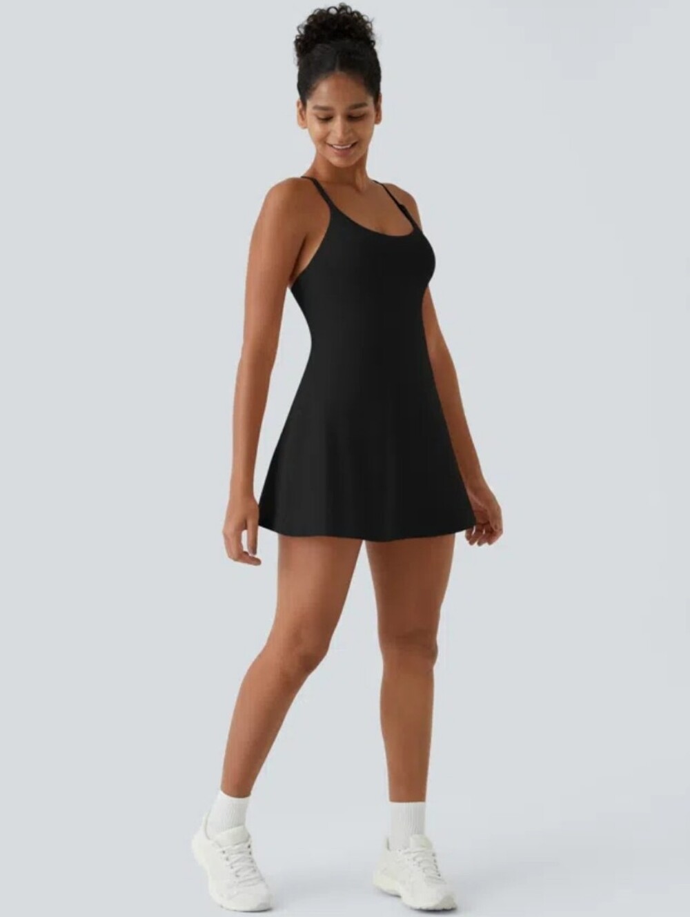 Halara SoftlyZero Backless Active Dress-Easy Peezy - Picture 2 of 10